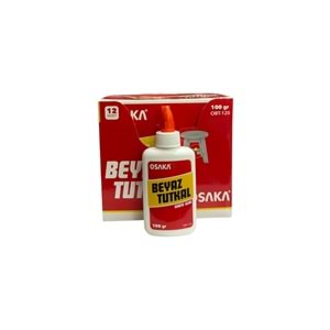 OSAKA OBT-120 BEYAZ TUTKAL 100 GR *12
