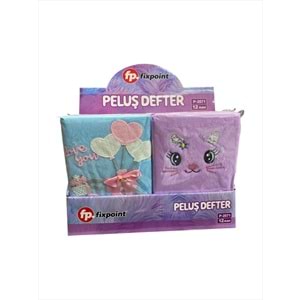 FİXPOİNT PELUŞ NOT DEFTERİ P-2571 *12