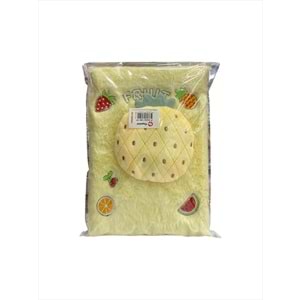 FİXPOİNT PELUŞ MEYVE FİGÜRLÜ NOT DEFTERİ P-3424 *12