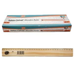U-4 TAHTA CETVEL 30 CM U4-1082 *24