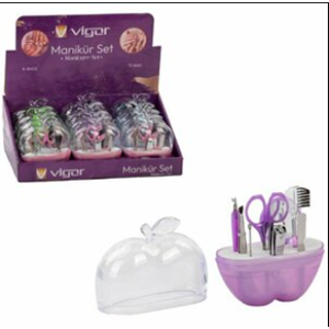 VİGOR ELMA MANİKÜR SETİ K-8405 *12