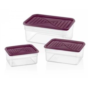 VOCE SAKLAMA KABI 3LÜ 3 LT BRS-004 *12