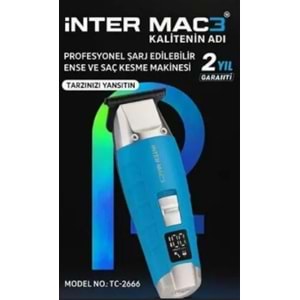 İNTER MAC3 SAÇ KESME MAK. TC-2666 *40