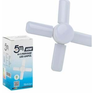 5M 4+1 PERVANE AMPUL 60W 0448