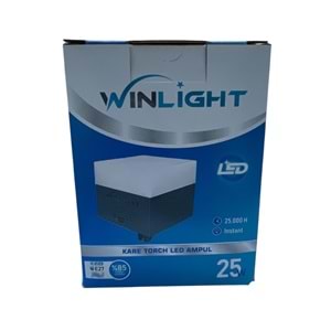 WİNLİGHT KARE AMPUL 25W WL-S25 5257 *40