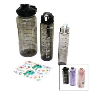 BAYSA ŞEFFAF MATARA 3LÜ 1315 *48