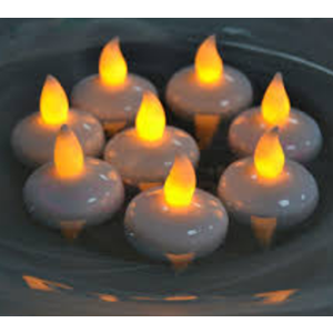 OSKR SUDA YÜZEN İNCİ LEDLİ MUM 657 *12