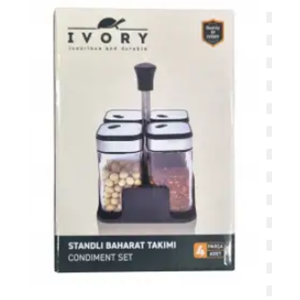 IVORY BAHARAT TAKIMI 4LÜ IVO-CAM179 GOLD *30