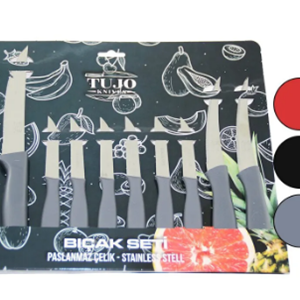 TUJO 9 LU BIÇAK SETİ 6699 *48