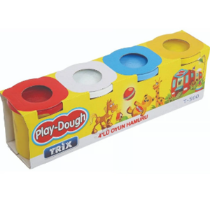 PLAY DOUGH 4LÜ OYUN HAMURU T-500 *36