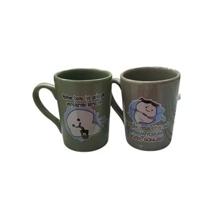 YAZILI SAPLI BARDAK KÜÇÜK *24