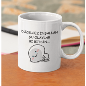 YAZILI SAPLI BARDAK BÜYÜK *24