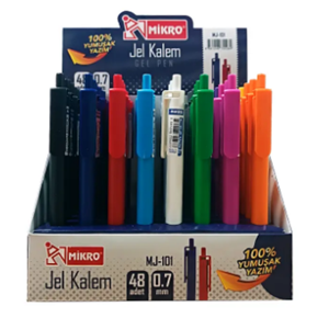 MİKRO JEL KALEM MJ-101 *48