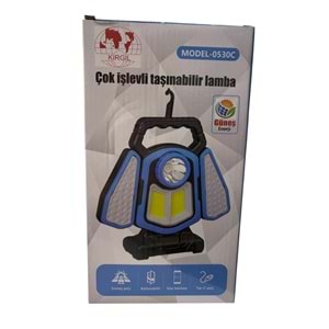 KIRGIL ŞARJLI SOLARLI LAMBA 0530 6690