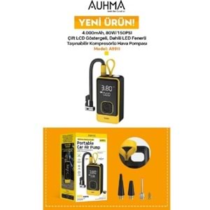 AUHMA TAŞINABİLİR HAVA POMPASI A9911