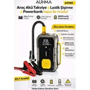 AUHMA LASTİK ŞİŞİRME VE AKÜ TAKVİYE CİHAZI A9900