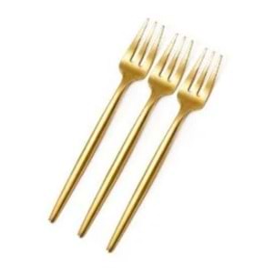 ERKAYA GOLD YEMEK ÇATALI 6LI ERK-8037 *100