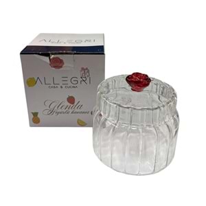 ALLEGRİ KULPLU CAM KASE ALG-11878 *120