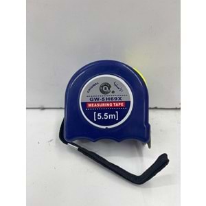 MİRAÇ ŞERİT METRE MAVİ 25MMx5,5MT *12
