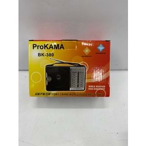 PROKAMA RADYO BK-380 3801