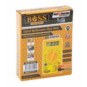BOSS MULTİMETRE BOSS-84100