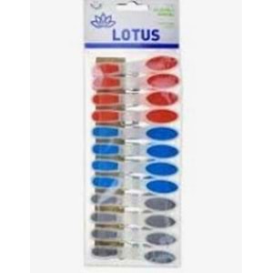 LOTUS LTS-MND11 SİLİKON MANDAL 12Lİ *144