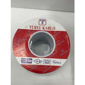 TÜREL TV KABLO 100MT 3D