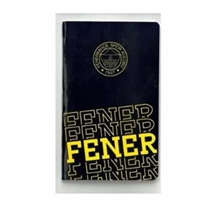 FENERBAHÇE BLOKNOT DİKİŞLİ KRT KPK 595956 *68