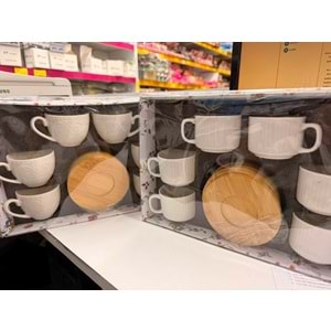 CLKN 6 LI BAMBU FİNCAN TAKIMI CLKN-2579