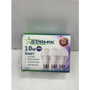 STARMAX AMPUL 3LÜ 10W SMX-1010 *300