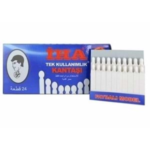 İHA TEK KULLANIM KANTAŞI 0025 24LÜ *40