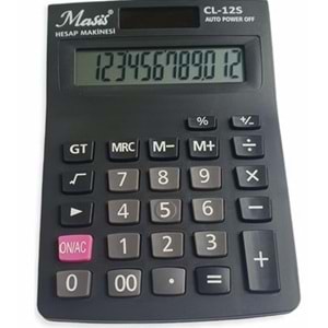 MASİS HESAP MAKİNESİ CL-12S *75 *150