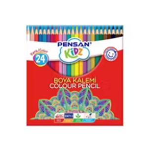 PENSAN KİDZ KURU BOYA 24 RENK 56324 *6