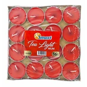 KSMART TEALİGHT MUM K-4269 16LI