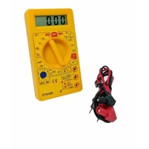 DMAX MULTİMETRE ÖLÇÜ ALETİ DMX4646 6643