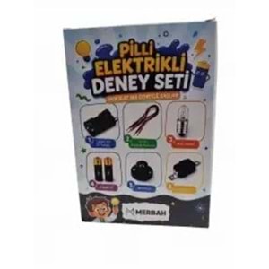 MERBAH PİLLİ ELEKTRİKLİ DENEY SETİ MRB-1126