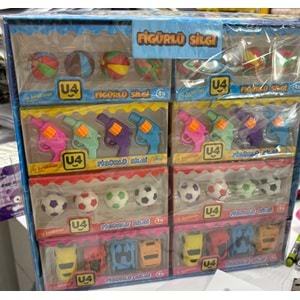 U-4 SİLGİ TOYS 4LÜ U4-7740 *24 *192
