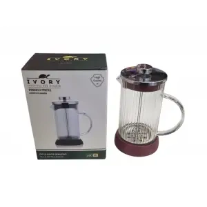 IVORY 600ML FRENCH PRESS IVO-CAM164 *24