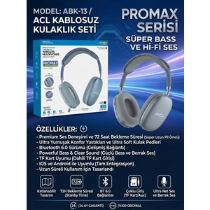 ACL ABK-13 BLUETOOTH KULAKLIK