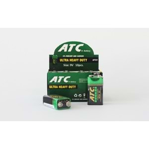 ATC 9 VOLT PİL 30*10 0668