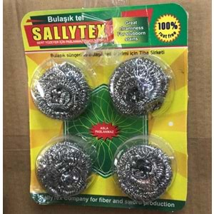 SALLYTEX 4 LÜ VAKUMLU BULAŞIK TELİ *144