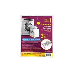 DECO BELLA ÇAMAŞIR FİLE SETİ 90515 *100