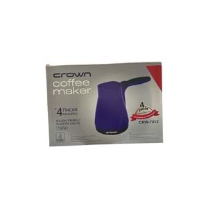 CROWN ELEKTRİKLİ CEZVE CRW-7012 CRW-7124