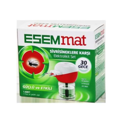 ESEMMAT ELEKTROLİKİT SET 30 GECE *24