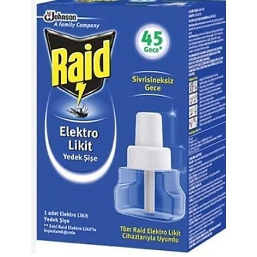 RAİD ELEKTRO LİKİT 45 GECE YEDEK 1309 *6