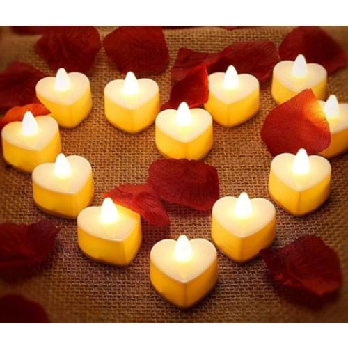 WİNLİGHT KALP LED MUM WL-00143R *24