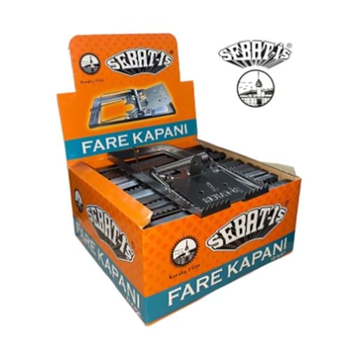 SEBAT-İŞ FARE KAPANI BÜYÜK BOY 1*12