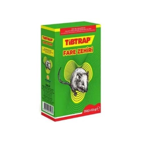 TİBTRAP FARE ZEHİRİ 250 GR 1970 *48