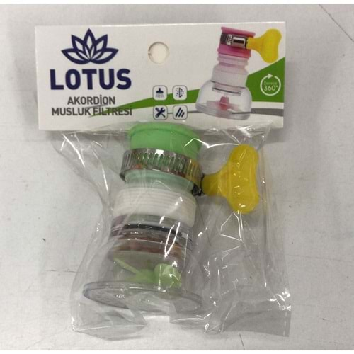 LOTUS AKARDİON MUSLUK FİLİTRESİ LTS-SF105