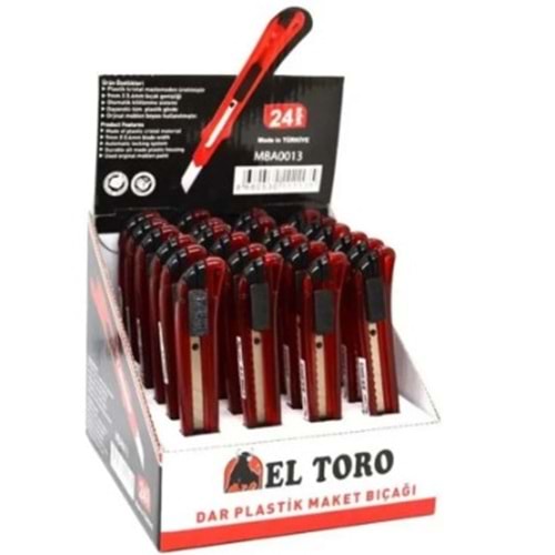 EL TORO İNCE MAKET BIÇAĞI MBA0013 *24